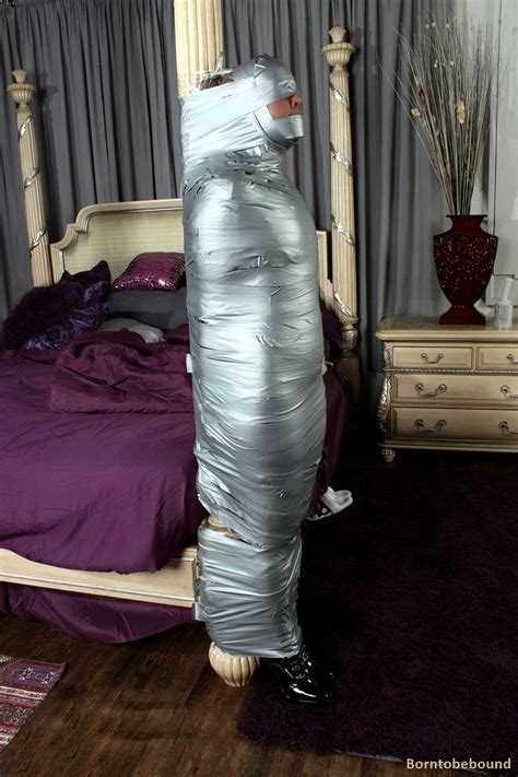 cling wrap bondage